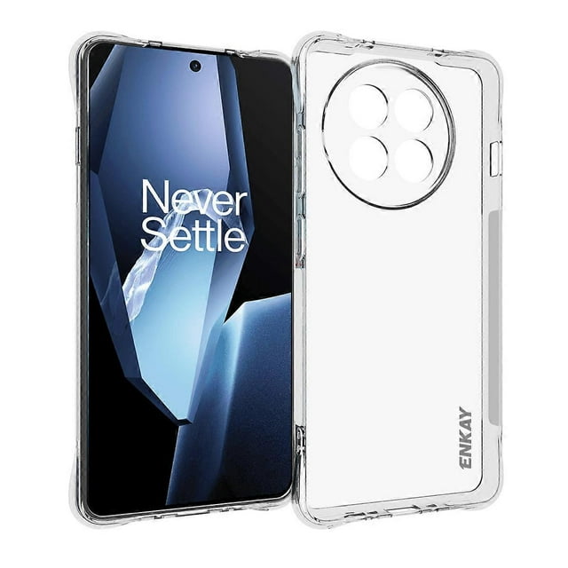 For OnePlus Ace 5 Pro 5G OnePlus Ace 5 5G Clear Phone Case ENKAY HAT PRINCE Shockproof Anti-slip TPU