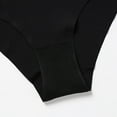thumbnail image 6 of HUPOM Cotton Seamless Underwear Women Womens Panties Pants Activewear None Elastic Waist Black L, 6 of 8