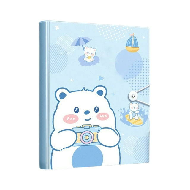Dossier A4 Livre de Documents Sac de Rangement pour Papiers d'Essai Insert Transparent