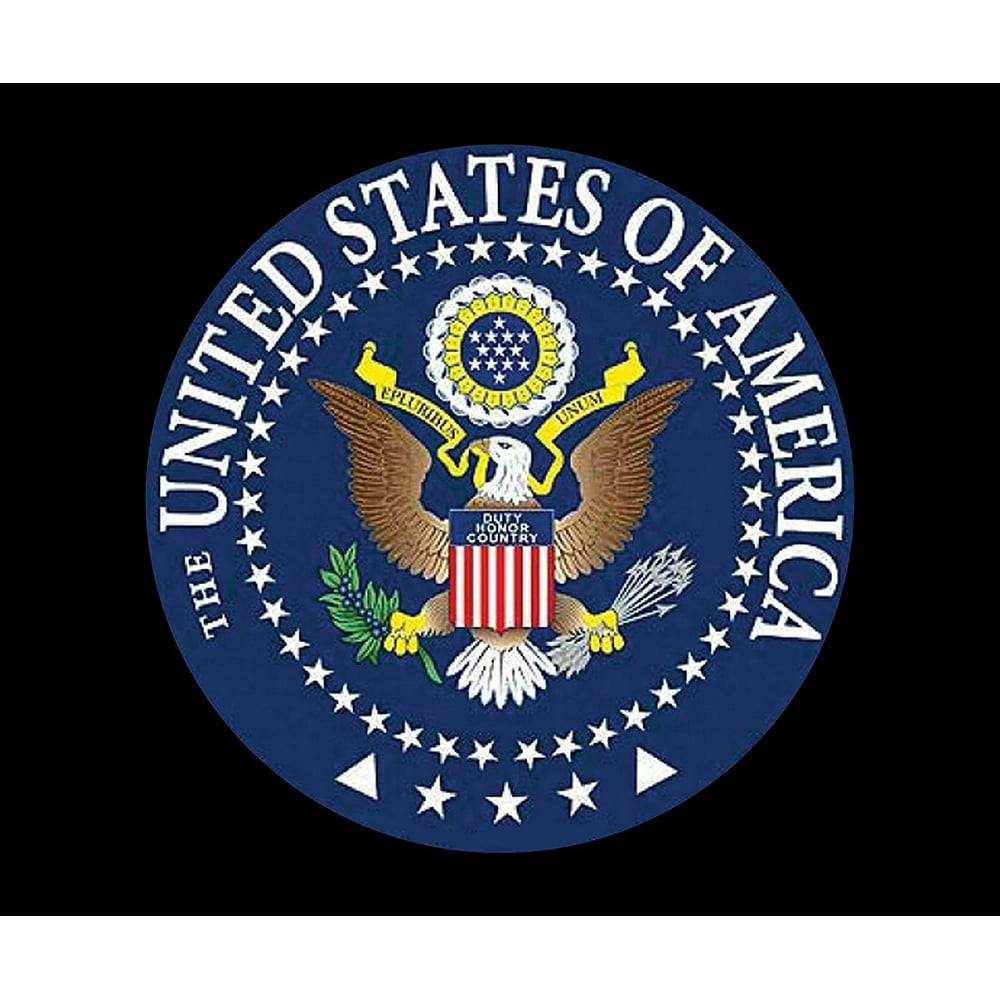 United States USA Seal Fleece Throw Blanket 50" x 60"