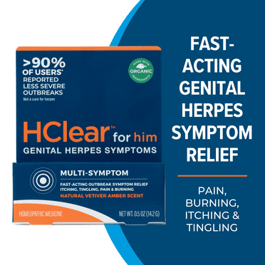 HClear for him - Genital Herpes Symptom Relief