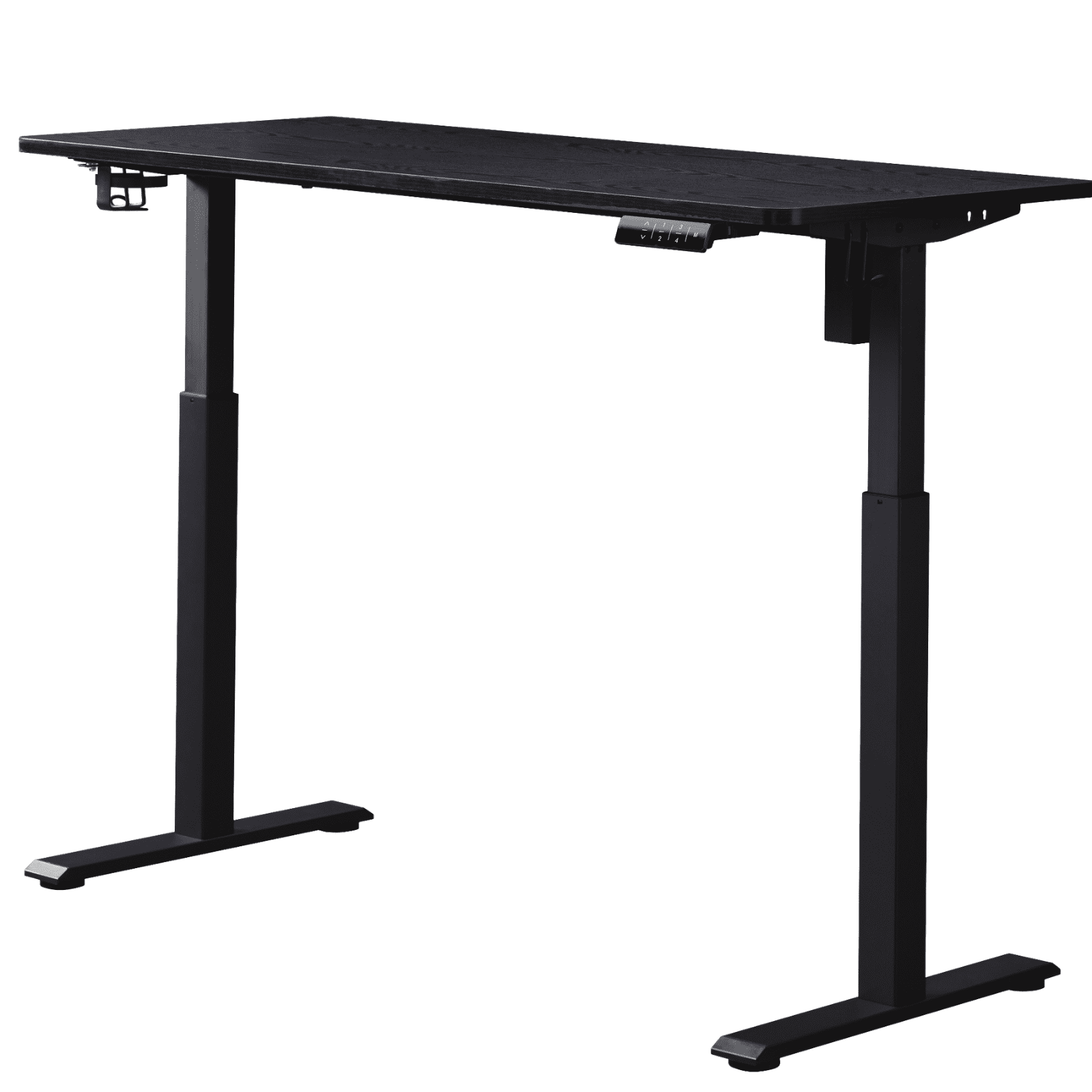 Homy Casa 47.24" Electric Standing Desk, Height Adjustable Computer Table, Black