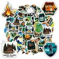 thumbnail image 5 of 35pcs-50pcs Colorful Outdoor Stickers Adventure Waterproof Stickers Nature PVC Stickers for Laptop Suitcase Phone, 5 of 9