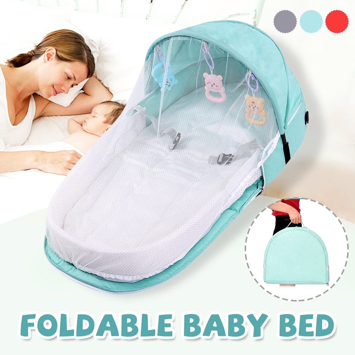 walmart travel cot