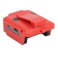 thumbnail image 4 of Adaptador de batería con luz LED de 200 LM, salida USB tipo C, convertidor de herramientas eléctricas para batería de litio de 18 V, 4 of 14