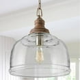 thumbnail image 2 of 14 Inch 1 Light Pendant In Urban/Industrial Style 14 High By 15.5 Wide-Grey Wash/Iron Silk Finish    -Traditional Installation Capital Lighting, 2 of 7