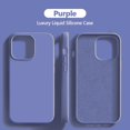 thumbnail image 3 of Liquid Silicone Case For iPhone 11 14 13 12 15 Pro Max Phone Cases For iPhone 13 12 Mini 14 15 7 8 Plus X XR XS Shockproof Cover, 3 of 5
