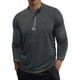 thumbnail image 2 of pstuiky camisas de manga larga para hombre, Blusas informales de manga larga con cuello redondo y cuadros para hombre, finas y transpirables camisetas de hombre l, 2 of 7