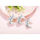 thumbnail image 3 of Collar LINJOU Árbol de la vida Collar de cristal (ópalo sintético blanco) --- Código de producto 35496, 3 of 5