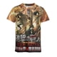 thumbnail image 2 of Camiseta retro de Wings of Liberty Attack on Titan para hombre y mujer, camisetas de manga corta de algodón con cuello redondo de verano, ropa, camisetas, 2 of 4
