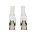 thumbnail image 2 of Eaton Tripp Lite Series Cat8 25G/40G-Certified Snagless Shielded S/FTP Ethernet Cable (RJ45 M/M), PoE, White, 30 ft. (9.14 m) - Patch cable - RJ-45 (M) to RJ-45 (M) - 9.14 m - S/FTP - CAT 8 - snagless, solid - white, 2 of 4