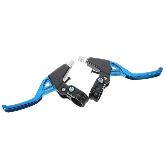 1 Pair Bike Brake Handles Mountain Bike Braking Levers Aluminum Bike Brakes Handle