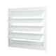 thumbnail image 1 of Cubierta de ventilación de aluminio Uxcell, ventilador de extractor con persiana automática de gravedad, rejilla cuadrada de 10x10 pulgadas, 1 of 6