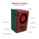 thumbnail image 5 of Naiovety Altavoz rojo de alta potencia y alarma de sonido y luz para ahuyentar a los animales con facilidad y alarma de sonido y luz con Type3 NO3, 5 of 6