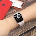 thumbnail image 6 of LEIXIUER Adjustable Braided Elastic Nylon Wristband, Compatible with Apple Watch Serie, 6 of 9