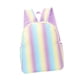 thumbnail image 2 of Mochila para estudiantes, mochila informal acolchada, mochila para portátil universitaria para primaria Arcoíris, 2 of 9