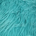 thumbnail image 3 of FREE SHIPPING!!! Turquoise Faux Fur Fabric Long Pile Mongolian by the Yard, 3 of 5