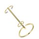 thumbnail image 1 of unbranded Base Para Exhibir Y Energéticas Con Soporte Metálico Dorado, 1 of 8