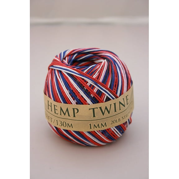 Hemptopia 1 mm Hemp Twine, 430 ft, Arts & Crafts, 1 Piece
