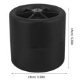 thumbnail image 2 of CRAFTHROU Weeding Stool Wheel Garden Stool Accessory Black Rubber 1Pack, 2 of 8