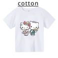 thumbnail image 2 of Camiseta de algodón de Hello Kitty, ropa para niños, ropa para niñas, camisetas Y2k Kawaii Sanrio Kuromi para bebés, camisetas de dibujos animados, camisetas casuales, 2 of 5