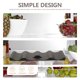 thumbnail image 4 of Organizador de utensilios con tapa, escritorio vertical, tapete de almacenamiento de cerveza, refrigerador, congelador, bandeja de vino, botella de agua plegable de silicona, apilador de verduras, 4 of 6