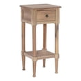 thumbnail image 1 of Linon Styers Table d'Appoint Côtier en Bois avec Étoiles de Mer, Naturel, 1 of 13