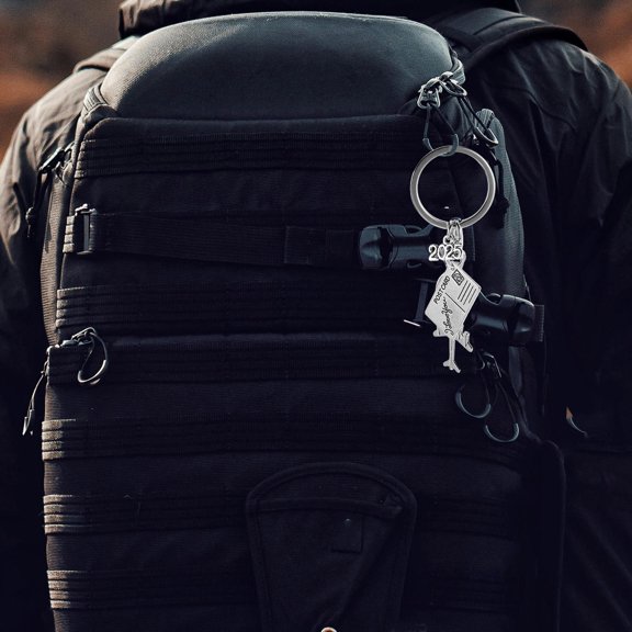 LABSERRON 2Pcs Airplane Keychain Zinc Alloy Travel Theme Accessories for Travel Enthusiasts 11.8X3.9X0.4In