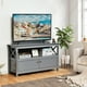 thumbnail image 1 of Costway Mueble para TV hasta 112 cm Centro Diversión con Repisa y 2 Puertas Consola para Salón y Dormitorio 112 x 40 x 61 cm, 1 of 9
