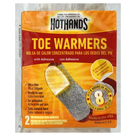 HeatMax Hot Hands Toe Warmers, 2 ea
