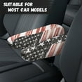 thumbnail image 3 of Yuyamidu American Flag Seat Arm Rest Cover for Most Cars Trucks SUVs Reusable Car Armrest Handle Cover for Most Vehicles Auto Armrest Protector Covers, 4th of July, 3 of 7
