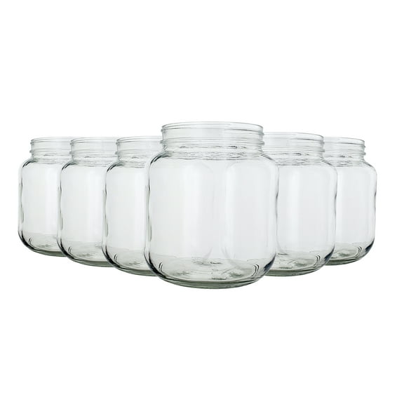 64oz Wide Mouth Jars (Pack of 6)