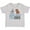 AC-Heather Grey, variant on Moo Moo I'm 1 with Cute Holstein Cows Boys or Girls Baby T-Shirt