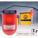 thumbnail image 3 of Sensor de movimiento de alarma de luz y sonido Solar 129 decibelios sirena alerta de sonido Flash advertencia estroboscópica sistema de alarma de seguridad para Farm Villa, 3 of 5