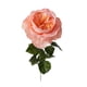 thumbnail image 5 of Ramo de rosas artificiales, adorno de cumpleaños, rosa realista hidratante Naranja claro, 5 of 9