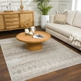thumbnail image 4 of BoutiqueRugs Tupsan Bohemian, Transitional Runner Rug - Machine Washable - Light Gray, Peach, Cream - 2'7" x 7'3" Runner, 4 of 19