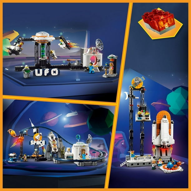 LEGO Creator Space Roller Coaster 31142 3 in 1 Building Toy Set