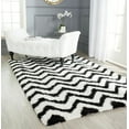 thumbnail image 1 of Safavieh Barcelona Carmella Zigzag Stripes Shag Area Rug, 1 of 3