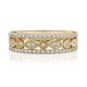 thumbnail image 1 of JeenMata Conjunto de Trío de Alianzas de Boda Armonizantes para Mujer en Oro Amarillo de 18 K sobre Plata, 1 of 8