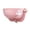 Pink, variant on Grey Suction Cup Cat Window Bed, Felt Hanging Cat Hammock, Space Saving Window Perch for Kitten Watching Birds and Napping