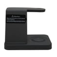 thumbnail image 3 of NFTIGB Wireless Charger Stand 3 in 1 Fast Charging Station Dock for Mobile Phone, Watch, Earphone[cite: 1], 15W Max Output, Type-C Interface, Overcurrent Protection, Multi-Device Power Pad, 3 of 9