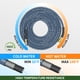 thumbnail image 3 of Kit de pistola y manguera para hidrolavadora TechSweepPro de 5000 PSI, manguera trenzada de acero resistente a las torceduras de 15 m con conector rápido giratorio de 9,5 mm y adaptadores M22 de 14 mm, 3 of 5