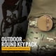 thumbnail image 1 of Monedero modular táctico con llavero | Monedero redondo pequeño para monedas y llaves | Bolsa EDC de tela 600D para senderismo, camping y equipo de exterior | Accesorio para hombre, 1 of 8