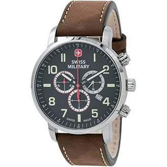 Victorinox Men's Swiss Army 241778 I.N.O.X. Titanium Brown Strap