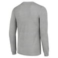 thumbnail image 3 of Men's Starter Heather Gray Vancouver Canucks Player Grid Long Sleeve T-Shirt, 3 of 3
