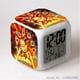 thumbnail image 3 of Reloj despertador creativo con estampado Digital de Naruto para niñas, figura de Anime de Disney, patrón de juguetes, regalo de cumpleaños para niños, 3D, 3 of 4