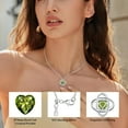 thumbnail image 4 of Ladies 925 Sterling Silver Heart Knot Necklace Valentine's Day Anniversary Birthday Christmas Gift for Wife Girlfriend Mom, 4 of 6