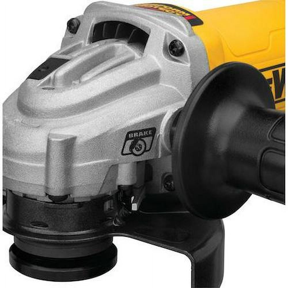 Dewalt 4.5  Small Angle Paddle Switch Angle Grinder with Brake and No-Lock On