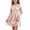 Pink, variant on Antinious Girls Long Sleeve Round Neck Solid Knit Beaded Holiday Princess Dress