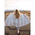 thumbnail image 2 of Manta Laguna Beach Textile Co, 178 x 122 cm, hecha a mano, 2 of 6